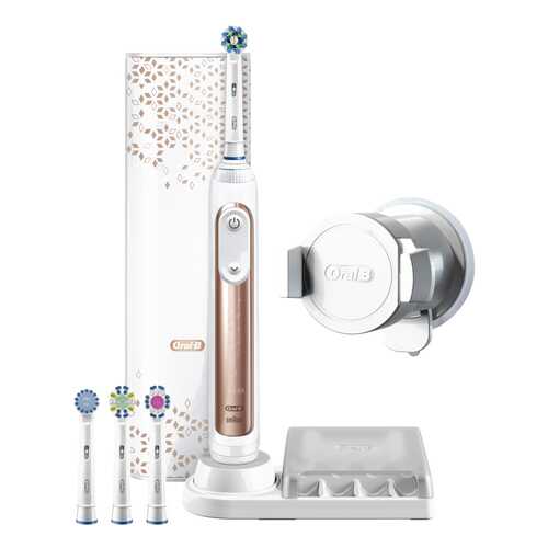 Электрическая зубная щетка Braun Oral-B Genius 9000 (D701.545.6XC) Rose Gold в ДНС