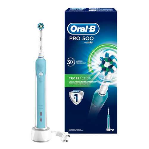 Электрическая зубная щетка Braun Oral-B Professional Care 500 D16.513U CrossAction в ДНС
