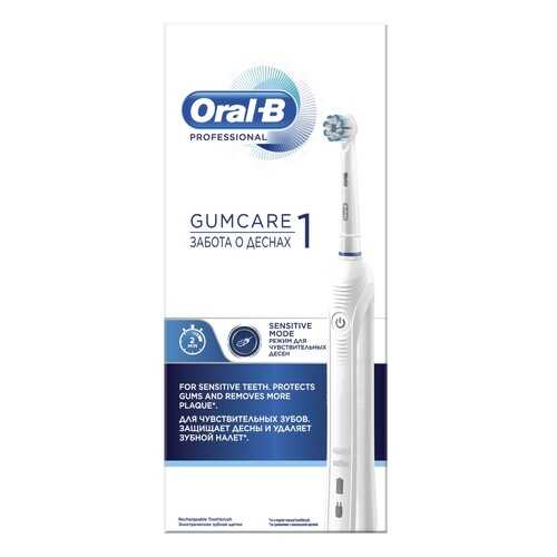 Электрическая зубная щетка Braun Oral-B Professional Gumcare 1 (D16.523.3U) в ДНС