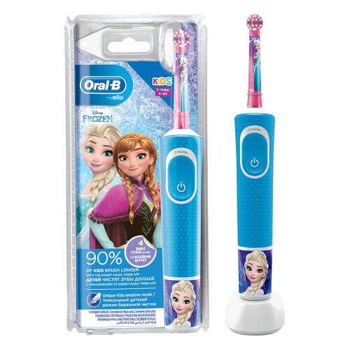 Электрическая зубная щетка Braun Oral-B Vitality Kids D100.413.2K Frozen в ДНС