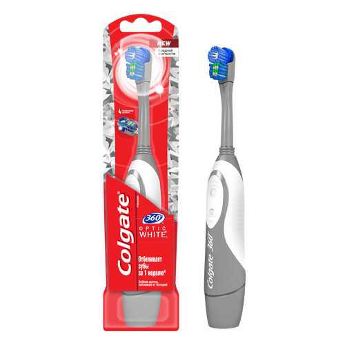 Электрическая зубная щетка Colgate 360 Optic White в ДНС