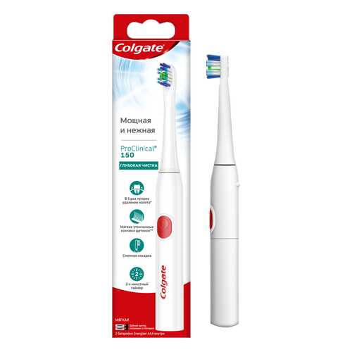 Электрическая зубная щетка Colgate Pro Clinical 150 (CN07724A) в ДНС