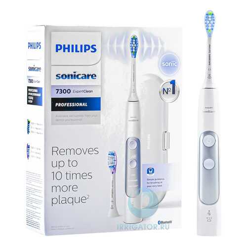 Электрическая зубная щетка Philips Sonicare 7300 Expert Clean HX49681 в ДНС