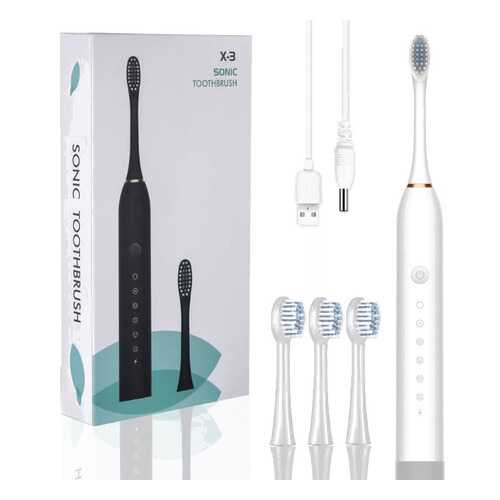 Электрическая зубная щетка Sonic Toothbrush X-3 White в ДНС