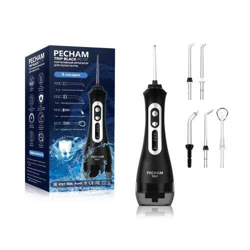 Ирригатор Pecham Trip Black в ДНС