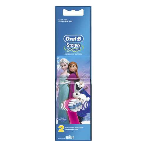 Насадка для зубной щетки Braun Oral-B EB10 Stages Power Frozen 2 шт в ДНС