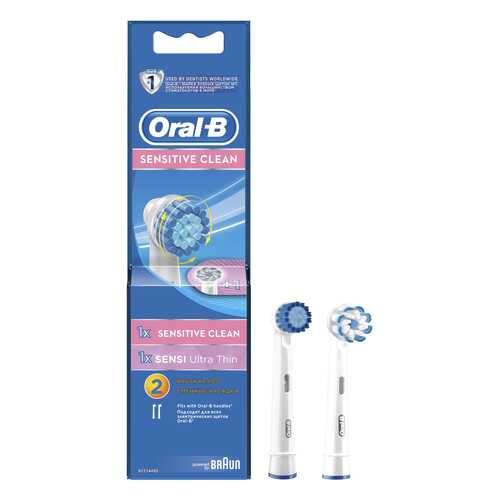 Насадка для зубной щетки Braun Oral-B EB17S Sensetive Clean 2 шт в ДНС