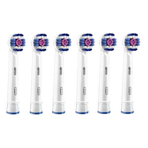 Насадка для зубной щетки Braun Oral-B EB18 3D White 4+2 шт в ДНС