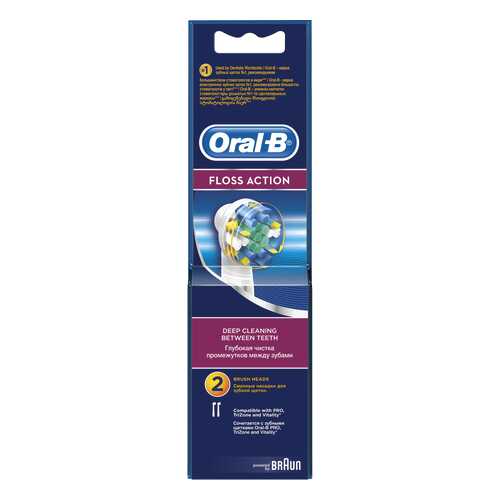 Насадка для зубной щетки Braun Oral-B EB25 Floss Action 2шт в ДНС