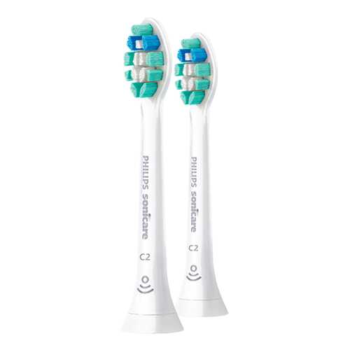 Насадка для зубной щетки Philips Sonicare C2 HX 9022/10 Optimal Plaque Defence 2 шт в ДНС