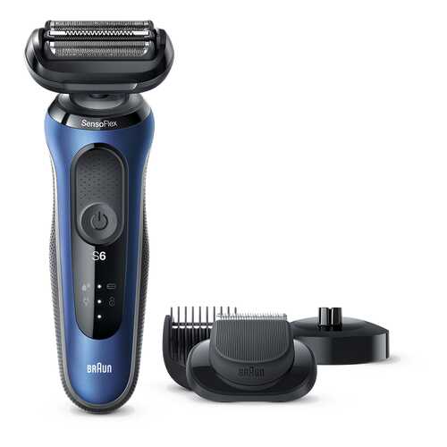 Электробритва Braun Series 6 60-B4500cs Blue в ДНС