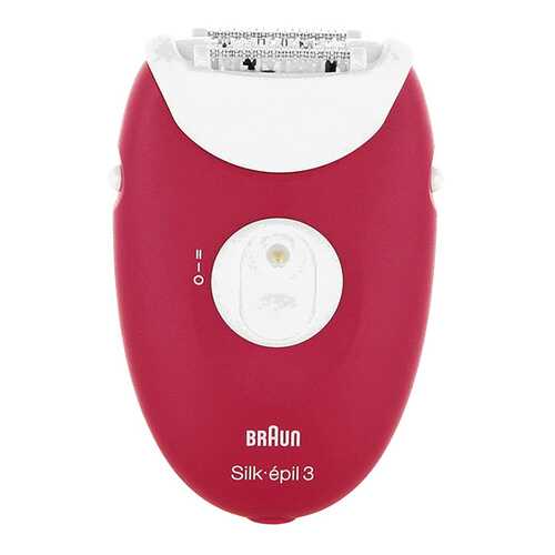 Эпилятор Braun Silk-epil 3-3410 White/Pink в ДНС