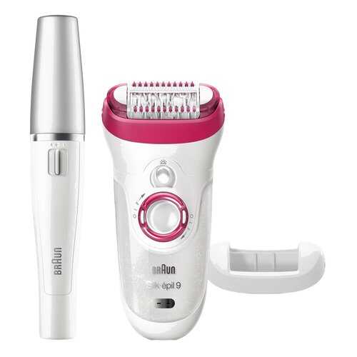 Эпилятор Braun Silk-epil 9-538 Wet&Dry+Эпилятор для лица в ДНС