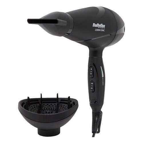 Фен Babyliss D 6613DE Black в ДНС