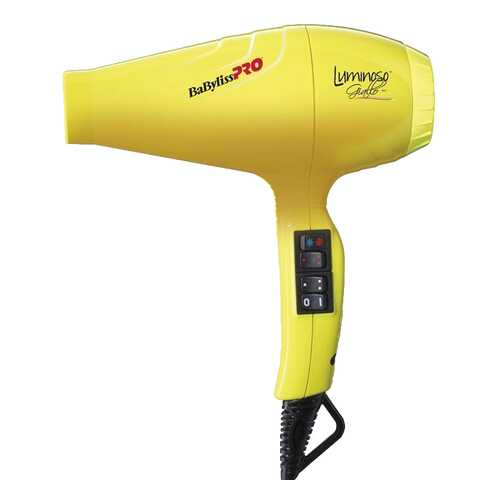 Фен BaByliss Pro Luminoso Giallo BAB6350IYE Yellow в ДНС