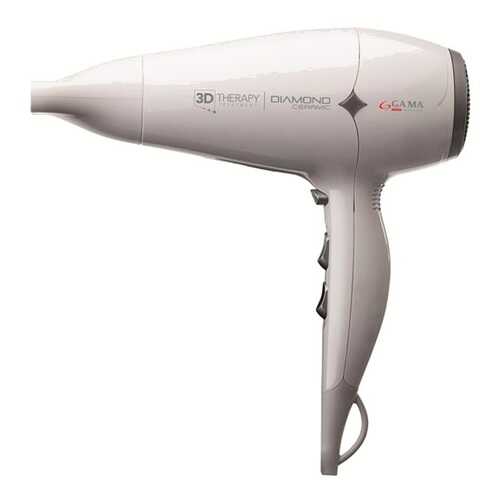 Фен GA.MA Diamond Ceramic Ion 3D Therapy GH0302 White в ДНС