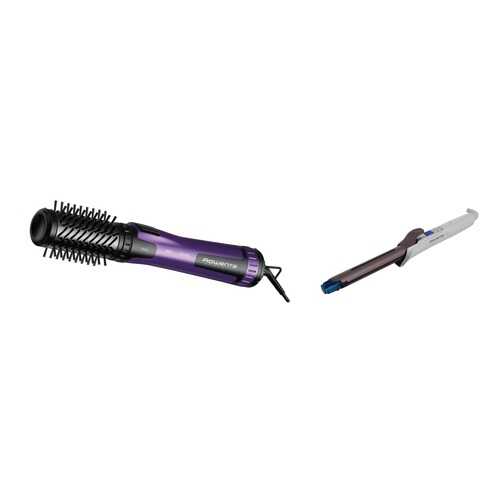 Комплект Фен-щетка Rowenta Brush Activ Compact CF9524 + Электрощипцы Rowenta CF3810 в ДНС