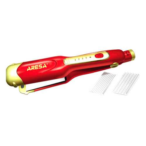 Выпрямитель волос Aresa AR-3322 Gold/Red в ДНС