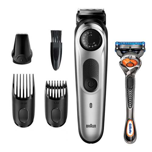 Триммер для бороды Braun BT5260 + Бритва Gillette в ДНС