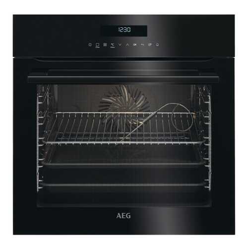 Встраиваемый электрический духовой шкаф AEG BCR742350B Black в ДНС