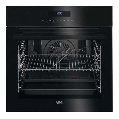 Встраиваемый электрический духовой шкаф AEG BPR742320B Black в ДНС
