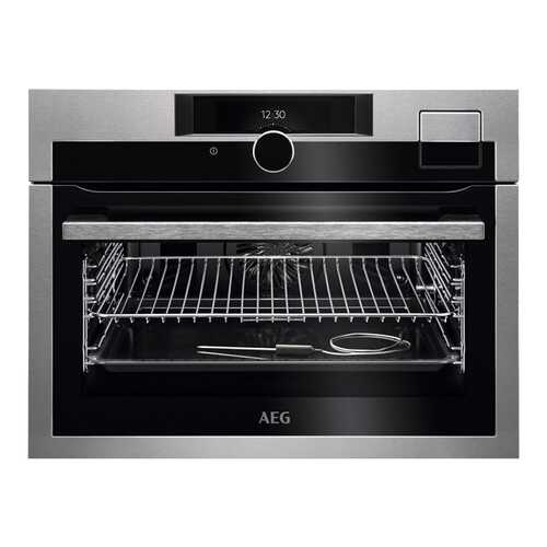 Встраиваемый электрический духовой шкаф AEG KSM892220M Silver в ДНС