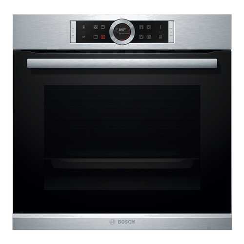 Встраиваемый электрический духовой шкаф Bosch HBG672BS1F Silver в ДНС