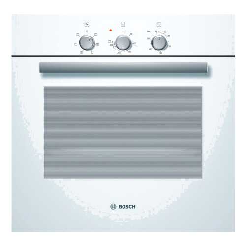 Встраиваемый электрический духовой шкаф Bosch HBN211W6R White в ДНС