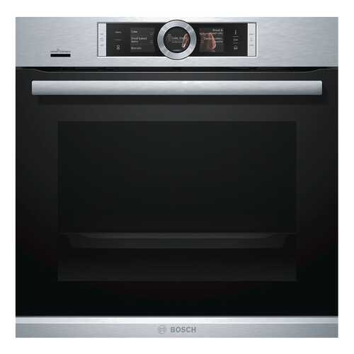 Встраиваемый электрический духовой шкаф Bosch HRG636XS7 Silver/Black в ДНС