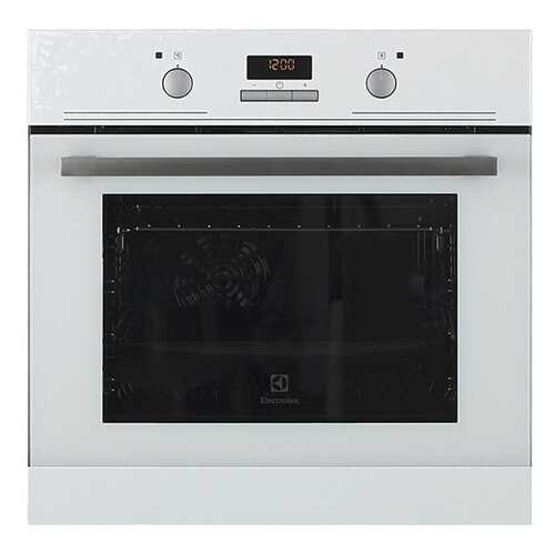 Встраиваемый электрический духовой шкаф Electrolux EZB53430AW White в ДНС