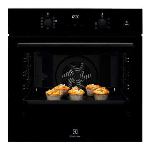 Встраиваемый электрический духовой шкаф Electrolux OED3H50TK Black в ДНС