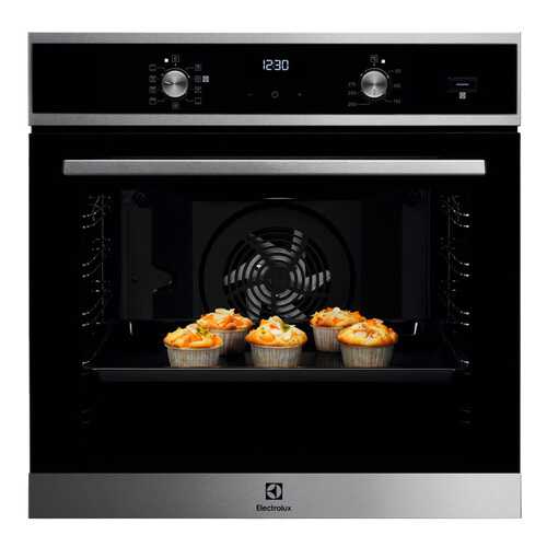 Встраиваемый электрический духовой шкаф Electrolux OED5H70X Silver/Black в ДНС