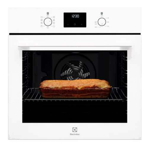 Встраиваемый электрический духовой шкаф Electrolux OEF3H70TW White в ДНС