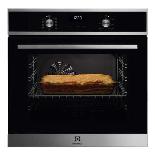 Встраиваемый электрический духовой шкаф Electrolux OEF5C50X Silver/Black в ДНС