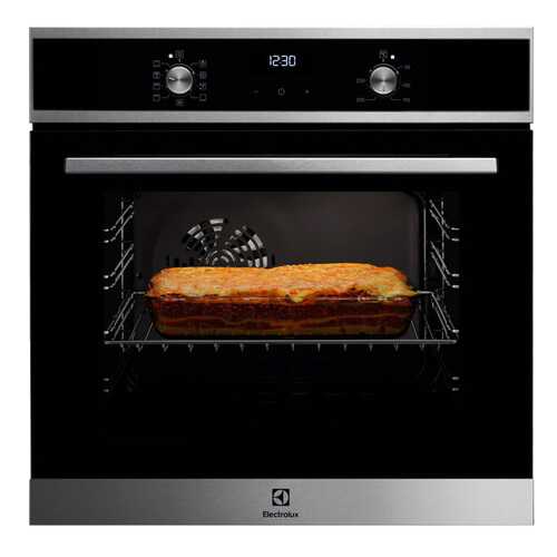 Встраиваемый электрический духовой шкаф Electrolux OEF5H70X Silver/Black в ДНС