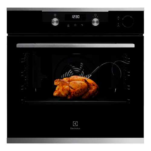 Встраиваемый электрический духовой шкаф Electrolux OKC6H41X Black в ДНС