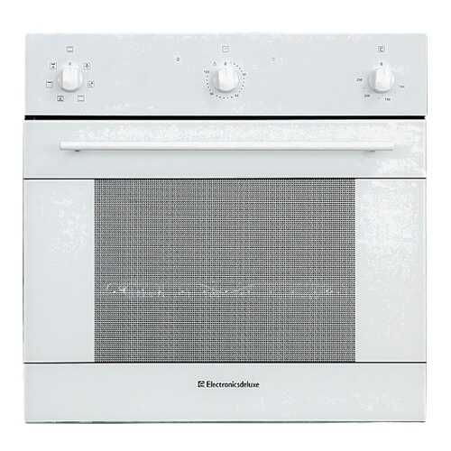 Встраиваемый электрический духовой шкаф Electronicsdeluxe 6006.03 ЭШВ-002 White в ДНС