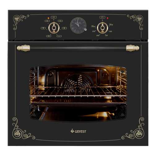 Встраиваемый электрический духовой шкаф GEFEST ДА 602-02 К93 Black в ДНС