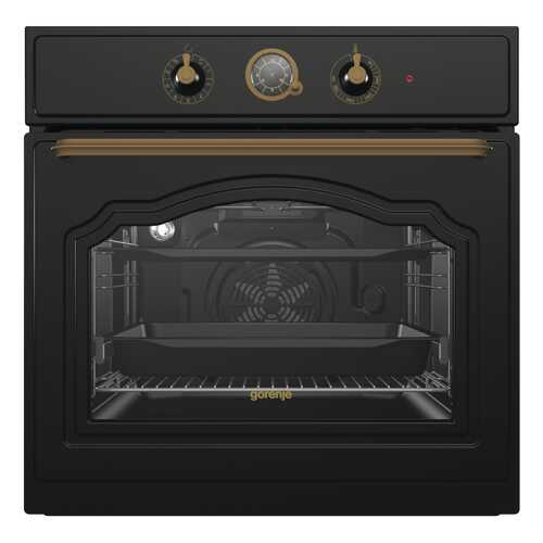 Встраиваемый электрический духовой шкаф Gorenje BO7531CLB Black в ДНС