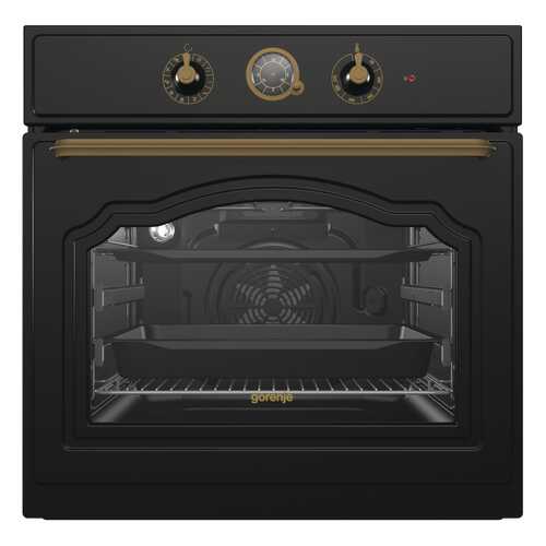 Встраиваемый электрический духовой шкаф Gorenje BO7732CLB Black в ДНС