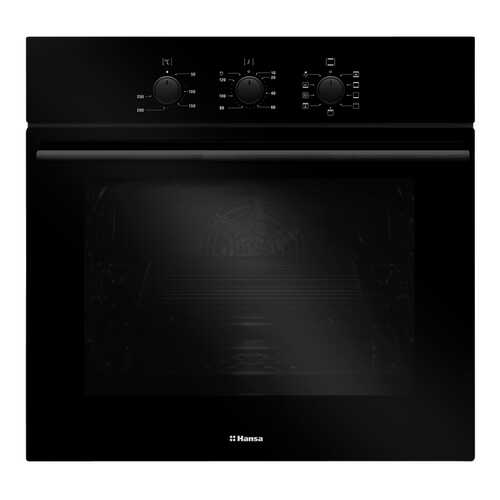 Встраиваемый электрический духовой шкаф Hansa BOES68102 Black в ДНС