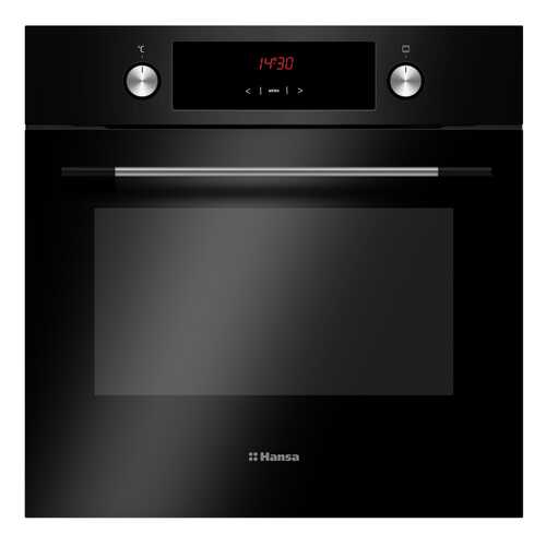 Встраиваемый электрический духовой шкаф Hansa BOES68441 Black в ДНС