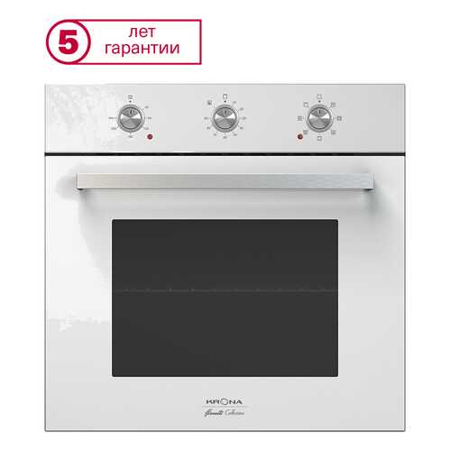 Встраиваемый электрический духовой шкаф Krona SORRENTO 60 WH в ДНС
