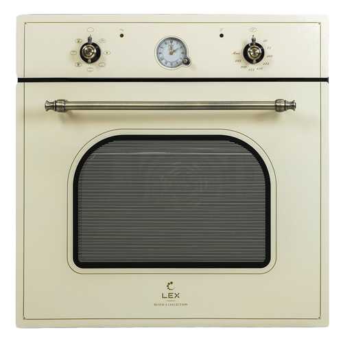 Встраиваемый электрический духовой шкаф LEX EDM 073C IV Beige в ДНС