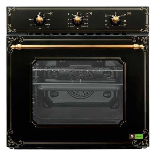 Встраиваемый электрический духовой шкаф RICCI REO 640 BL Black в ДНС