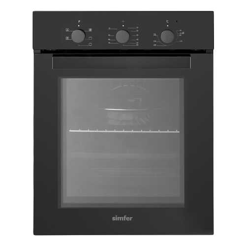 Встраиваемый электрический духовой шкаф Simfer B4EB16011 Black в ДНС