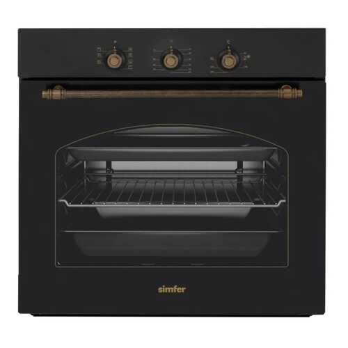 Встраиваемый электрический духовой шкаф Simfer B6EL18017 Black в ДНС