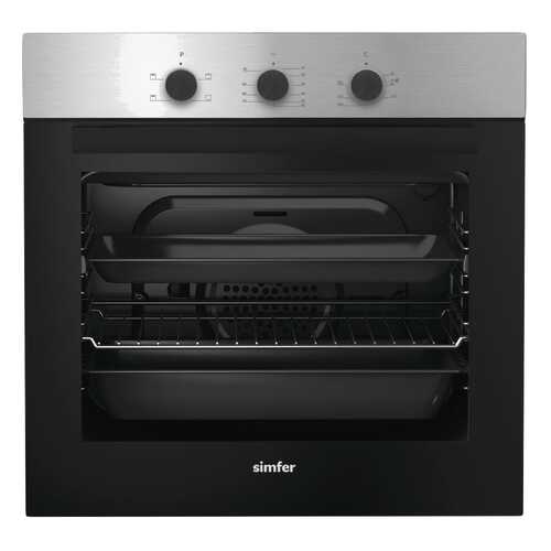 Встраиваемый электрический духовой шкаф Simfer B6EM14011 Silver/Black в ДНС