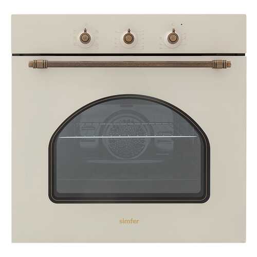 Встраиваемый электрический духовой шкаф Simfer B6EO18017 Beige в ДНС