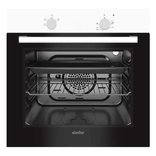 Встраиваемый электрический духовой шкаф Simfer B6EW04000 White в ДНС